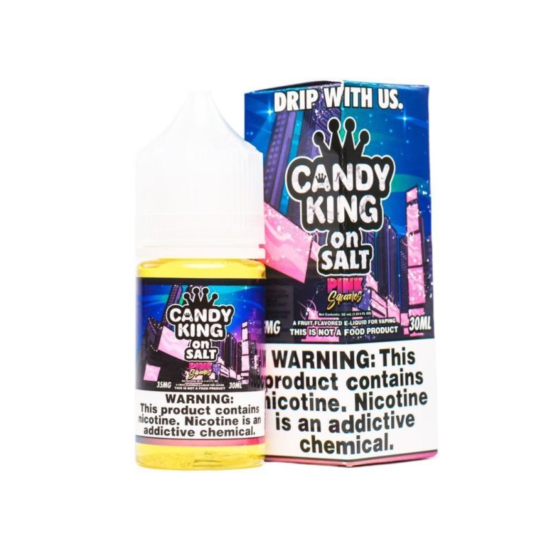 candy king on salt pink squares 30ml eliquid 869937