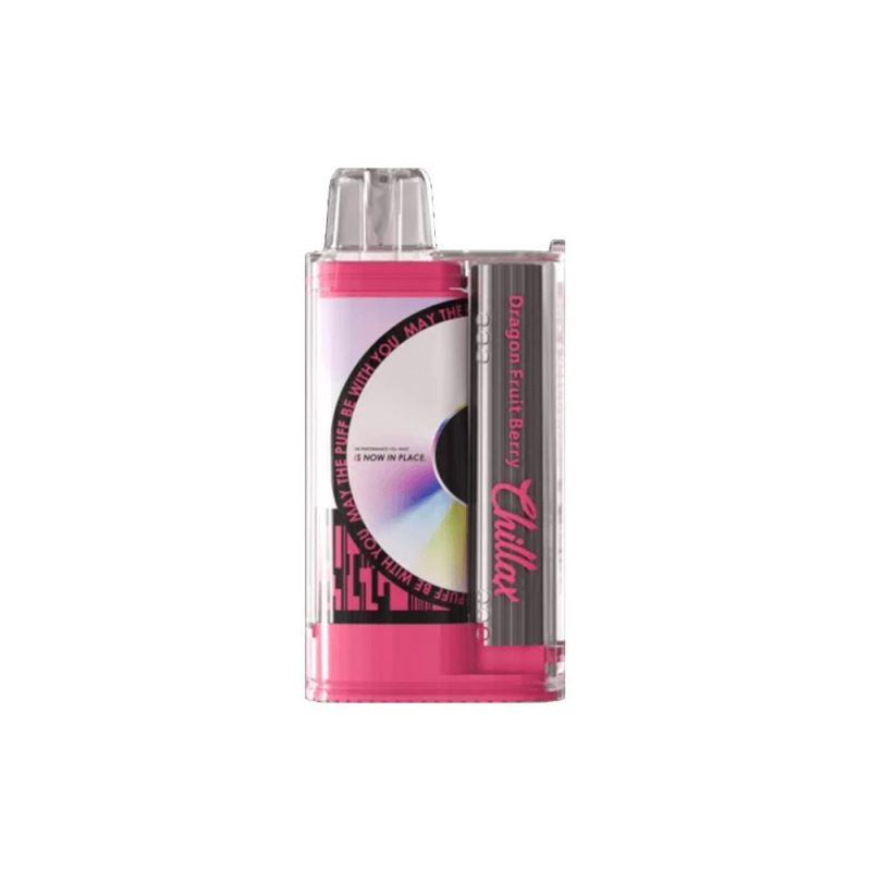 Chillax Bar B6000 Disposable 15000 Puffs 18mL 50mg Dragon Fruit Berry