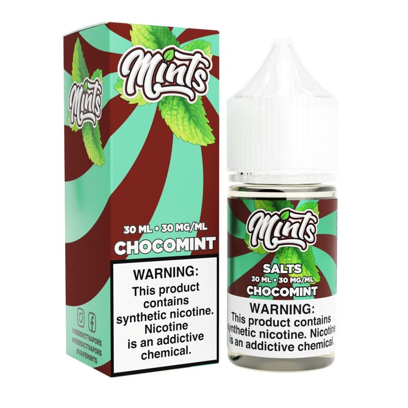 chocomint by mints salts e liquid 30ml 310630