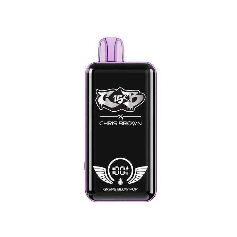 Chris Brown CB15K Disposable Grape Blow Pop