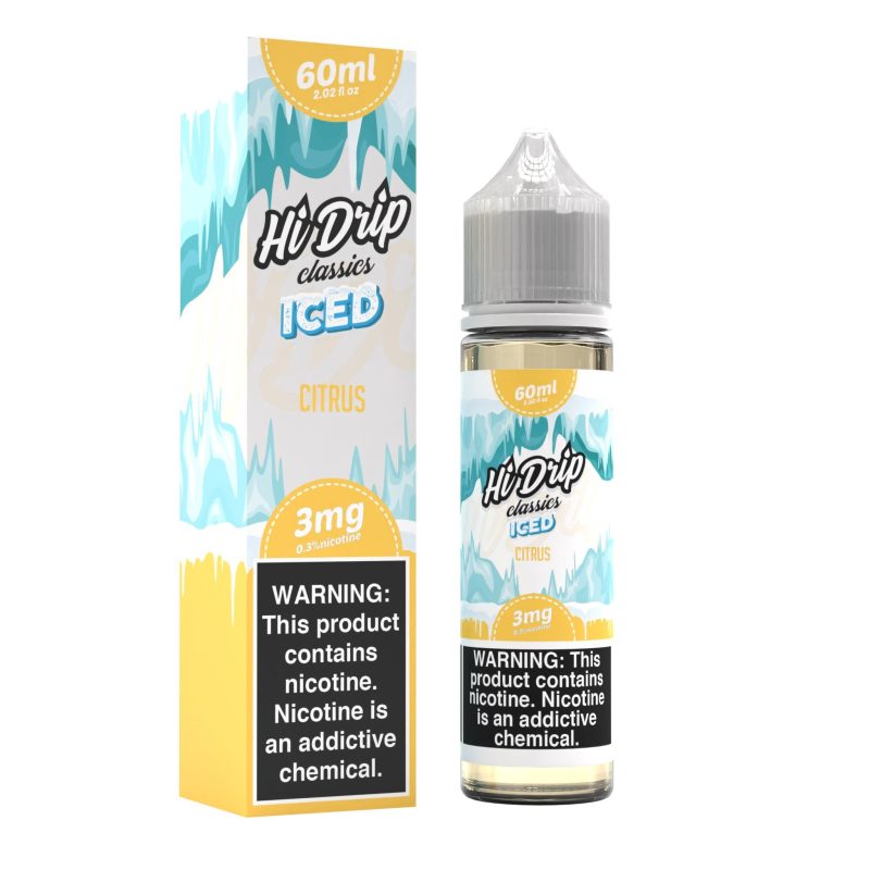 citrus iced by hi drip classics e liquid 60ml 185441