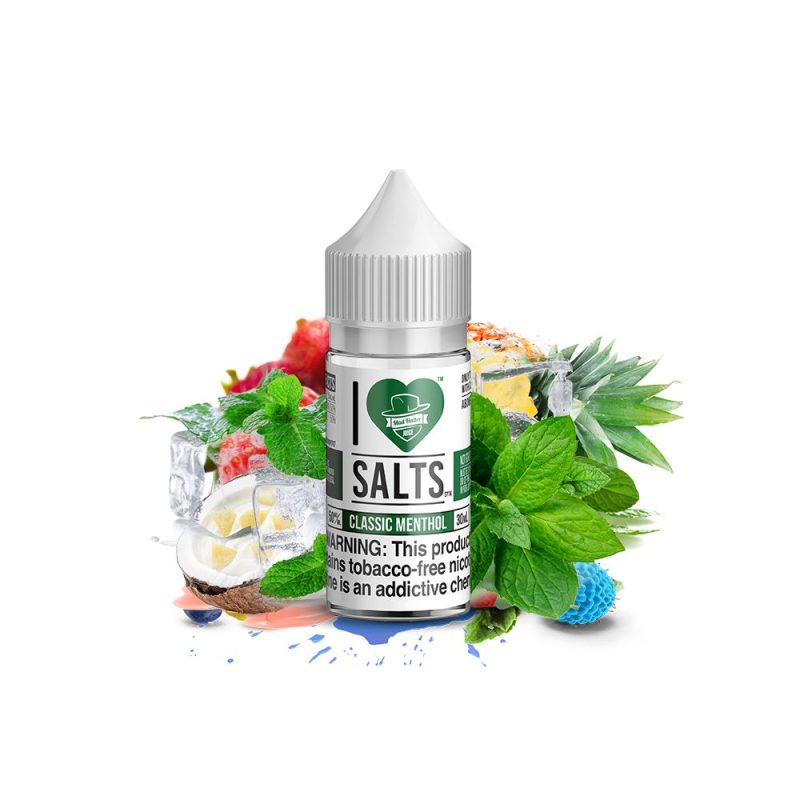 classic menthol salt by mad hatter ejuice 30ml 723049