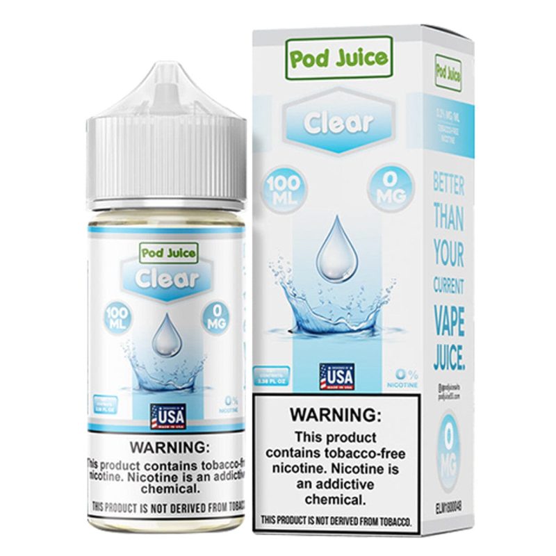 clear by pod juice series 100ml 370245