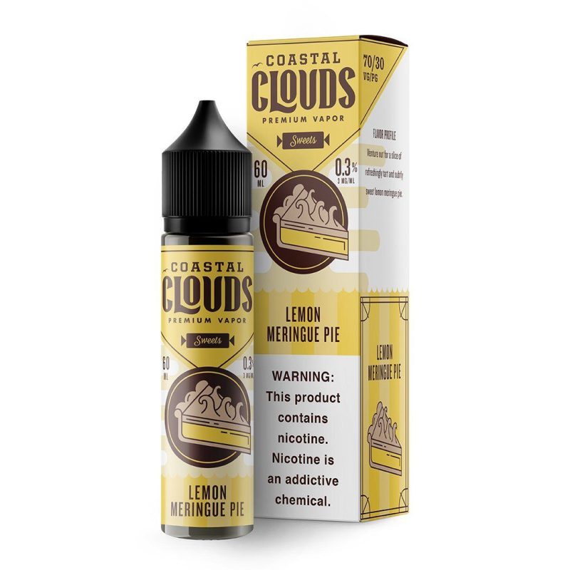 coastal clouds lemon meringue 60ml eliquid 424949