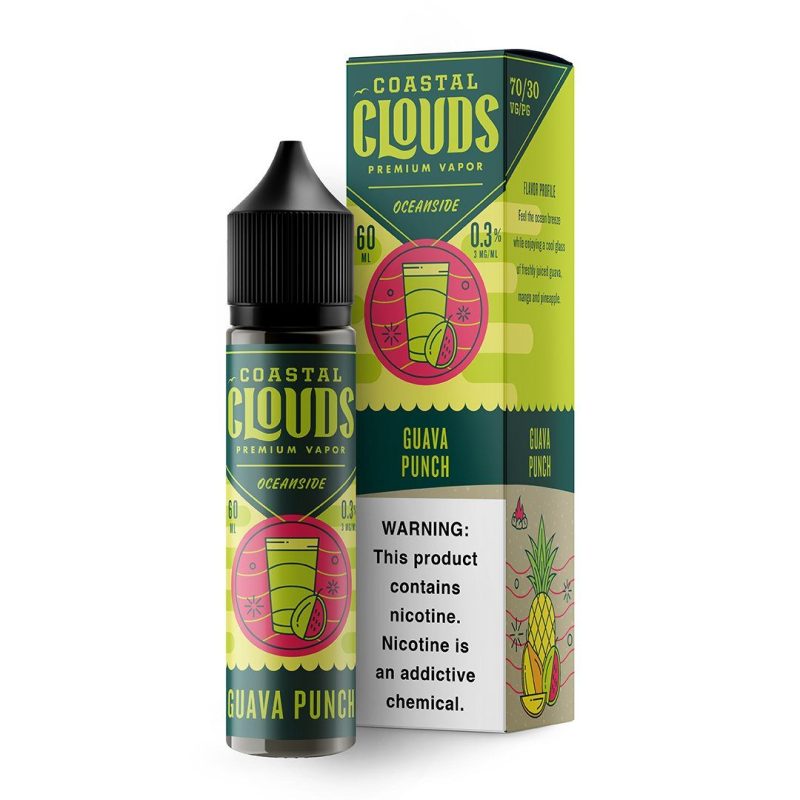 coastal clouds pineapple guava 60ml eliquid 812921