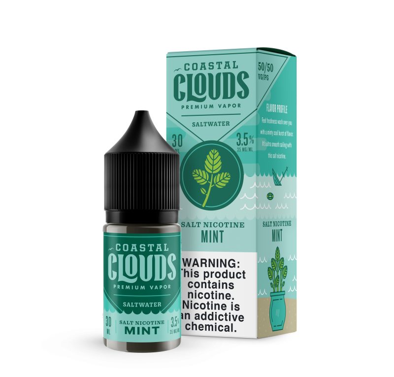 coastal clouds salts menthol 30ml eliquid 423996