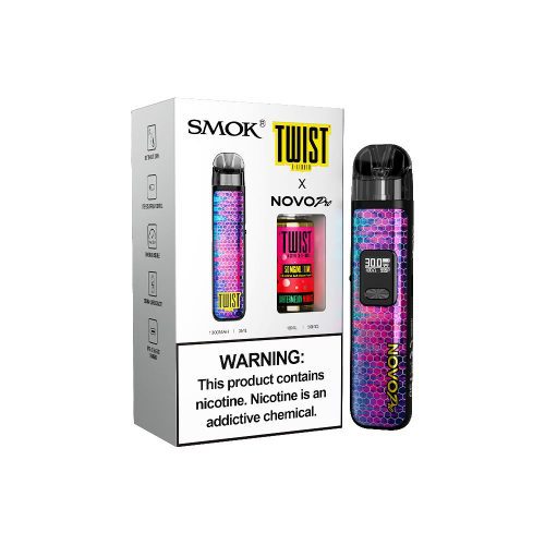 Collab Bundle – SMOK Novo Pro Device + Daddy’s Vapor 10mL Juice - Color:  Purple - Flavor: Watermelon Madness with Packaging