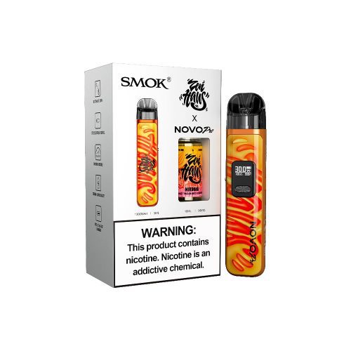 Collab Bundle – SMOK Novo Pro Device + Daddy’s Vapor 10mL Juice - Color:  Zen Haus - Flavor: Nirvana with Packaging