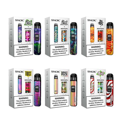 collab bundle smok novo pro device daddys vapor 10ml juice 732028