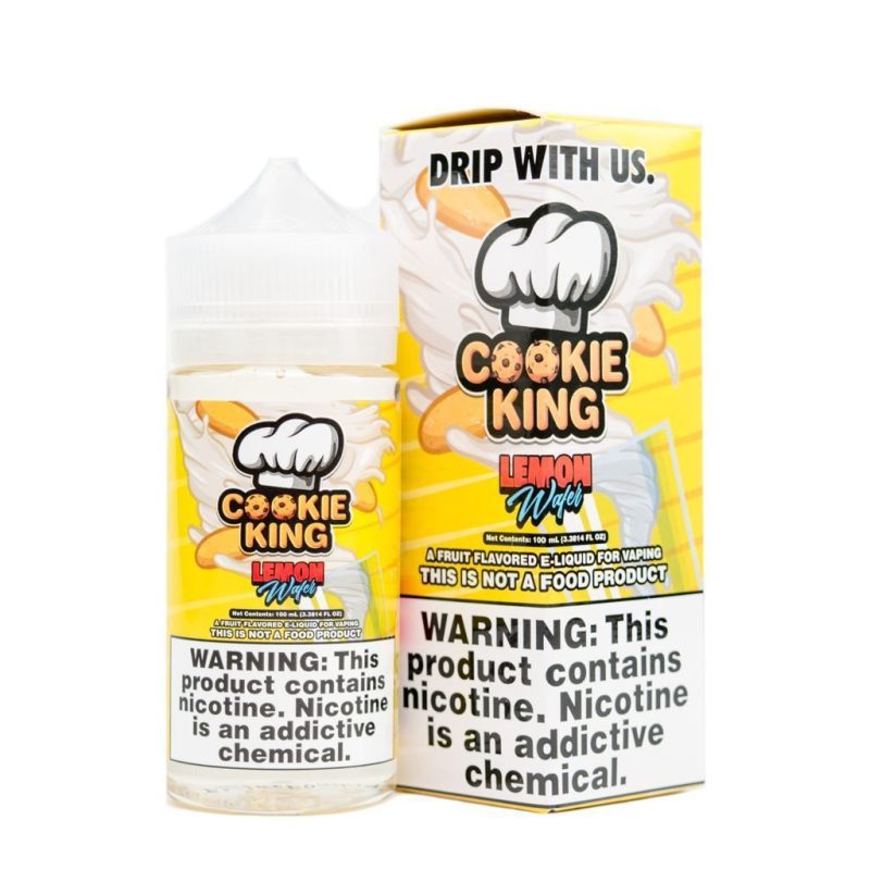 cookie king lemon wafer 100ml eliquid 506811