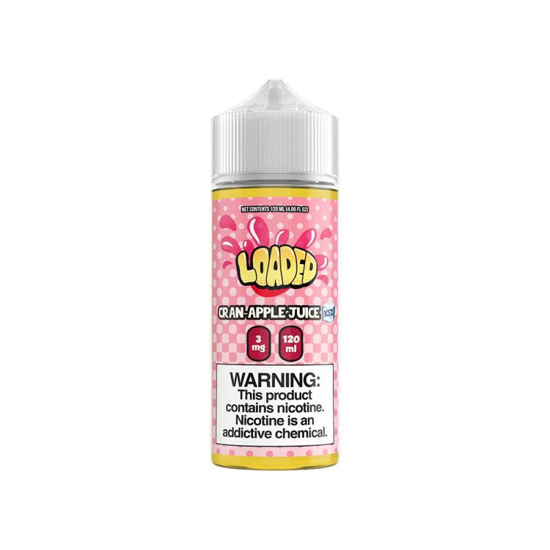 cran apple juice iced by loaded 120ml 340648