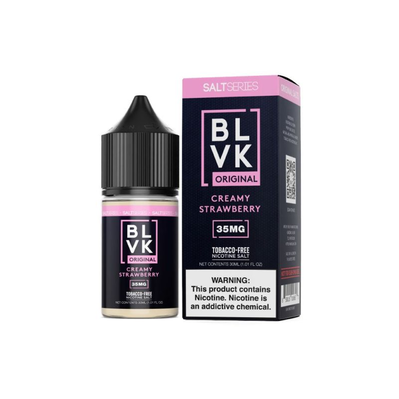 creamy strawberry crmy strawberry by blvk unicorn nicotine salt 30ml 745102