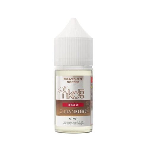 Cuban Blend by Naked Synthetic Salt 30ml bottle