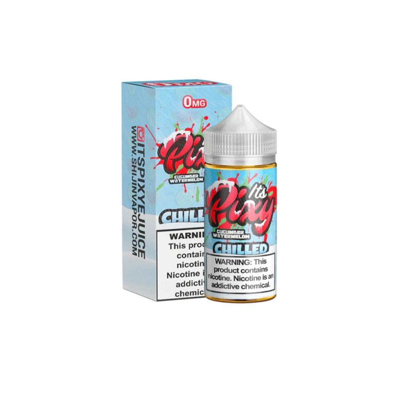 cucumber watermelon chilled by its pixy e liquid 100ml 820674