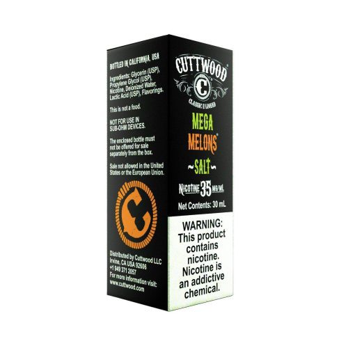 cuttwood salt mega melons 30ml eliquid 515153