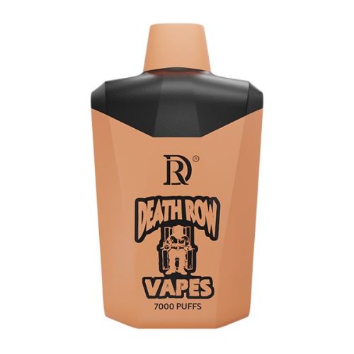 Death Row Vapes Disposable | 7000 Puffs | 12mL | 50mg peach ice