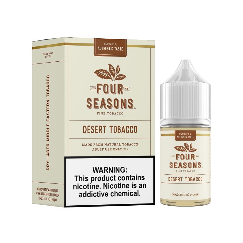 desert tobacco by four seasons free base 30ml 609231