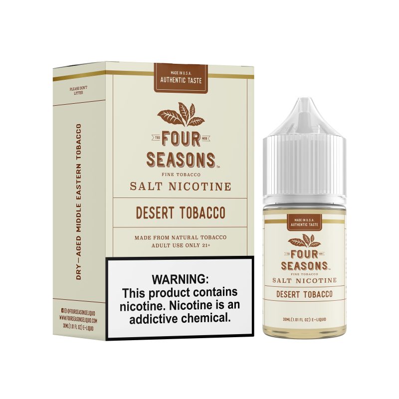 desert tobacco by four seasons salt 30ml 682688