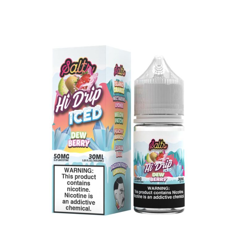 dewberry iced by hi drip salts series 30ml 440979