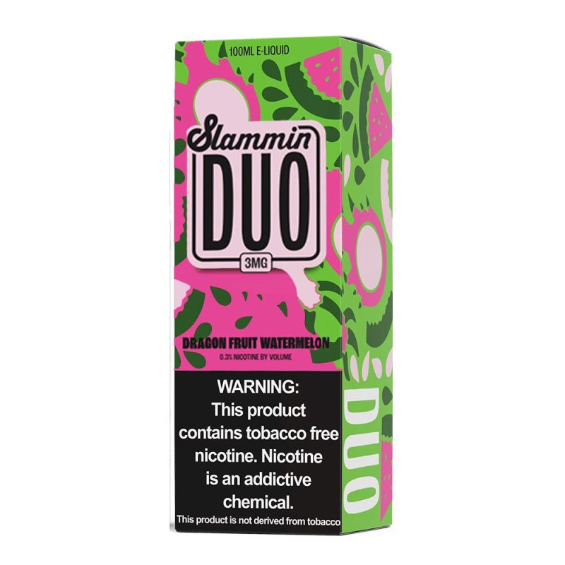 Dragonfruit Watermelon | Slammin Duo | 100mL | 3mg | Bottle with Packaging