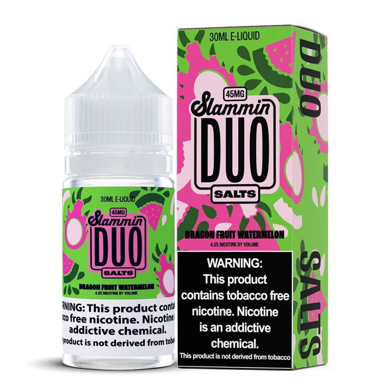 Dragonfruit Watermelon | Slammin Duo Salts | 30mL | 45mg | Bottle with Packaging