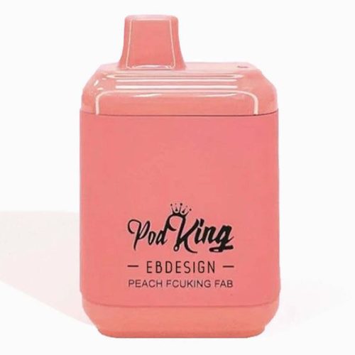 EBDesign x Pod King XC5000 Disposable | 5000 Puffs | 12mL Peach Fcuking Fab