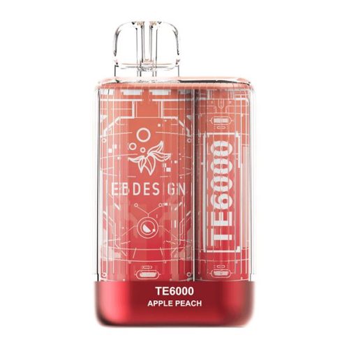 ELF - EBDESIGN TE6000 Disposable | 6000 Puffs | 10.3mL | 4% apple peach