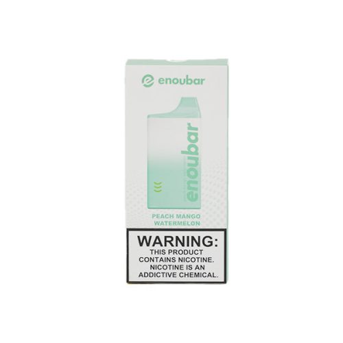 ENOU Bar Disposable 6000 Puff 13mL peach mango watermelon with packaging