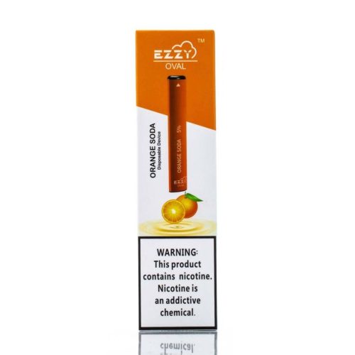 EZZY Oval Disposable Device - 300 Puffs orange soda packaging