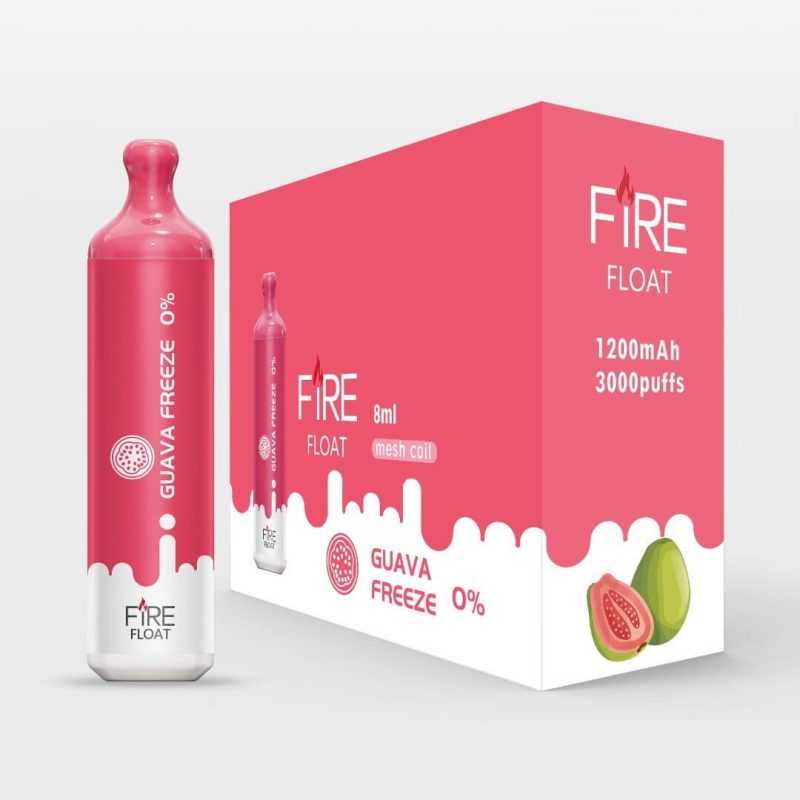 fire float zero nicotine disposable 3000 puffs 8ml 326263