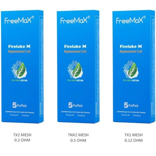 freemax fireluke mesh replacement coils pack of 5 137254