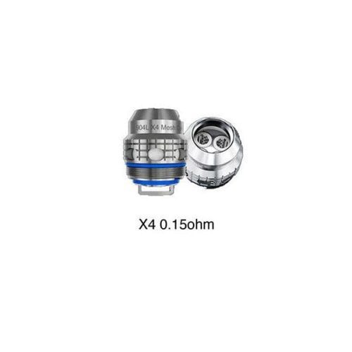 FreeMaX Maxluke 904L X Replacement Coils (5-Pack) - X4 Mesh 0.15ohm