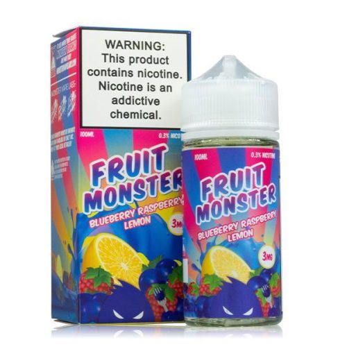 Blueberry Raspberry Lemon by Fruit Monster 100ml with packaging