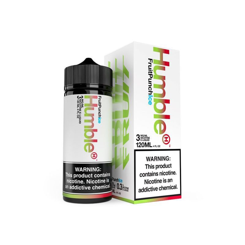 fruit punch ice tobacco free nicotine by humble 120ml 971660