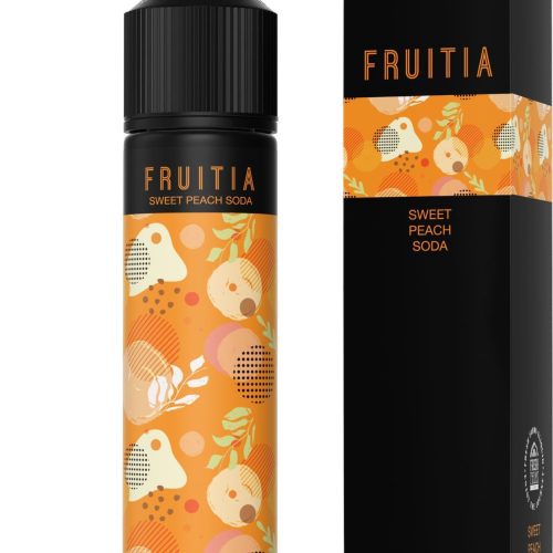 fruitia sweet peach soda 60ml eliquid 727269