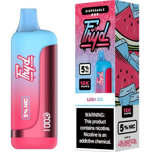 FRYD Disposable 12,0000 Puffs (17mL) 50mg Lush Ice with Packaging