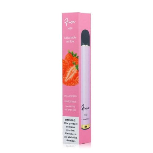 Fuze Mini Disposable E-Cigs strawberry packaging