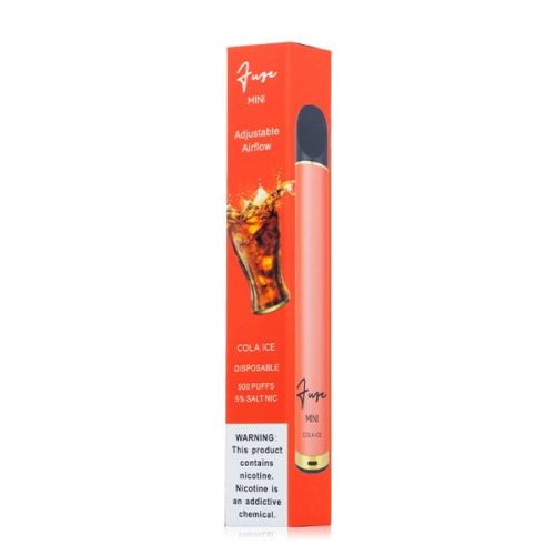 Fuze Mini Disposable E-Cigs cola ice packaging