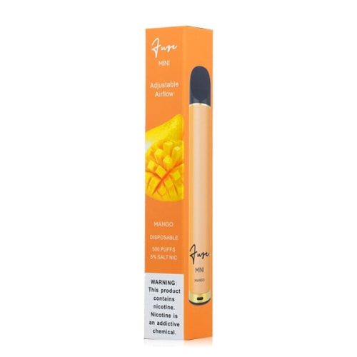 Fuze Mini Disposable E-Cigs mango packaging