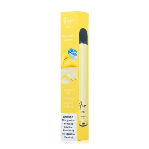 Fuze Mini Disposable E-Cigs banana ice packaging