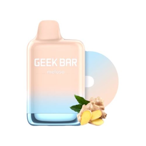 Geek Bar Meloso Max Disposable | 9000 Puffs | 14mL | 50mg Ginger Ale