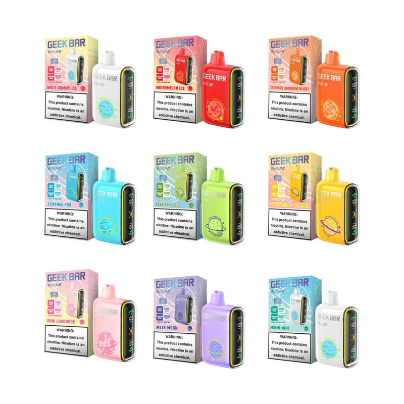 geek bar pulse disposable 15000 puffs 16ml 50mg 991332