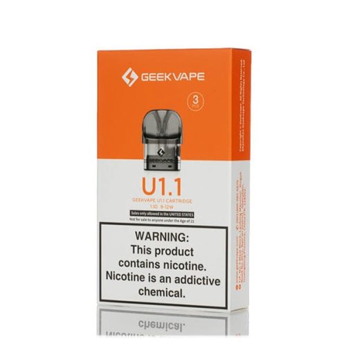 Geekvape Sonder/Aegis U Replacement Pod 2mL | 3-Pack 1.1ohm packaging