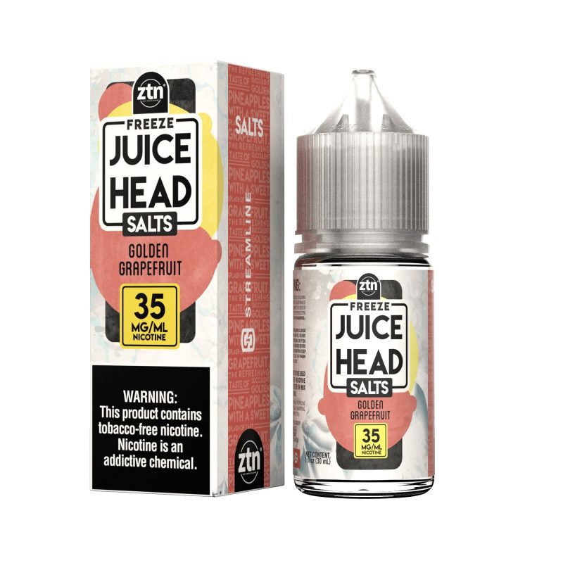 Golden Grapefruit Freeze Juice Head Salts (ZTN) E-Liquid with Packaging