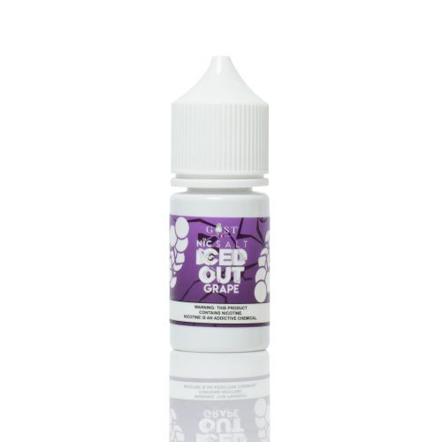 GOST NIC SALT | Iced Out Grape 30ML eLiquid bottle