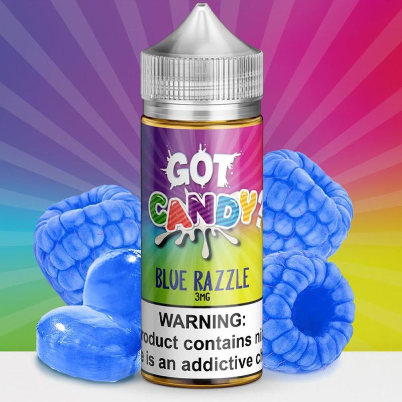 got candy blue razzle 100ml eliquid 289319