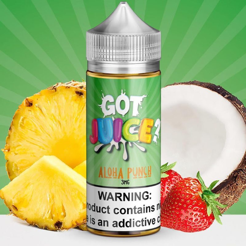 got juice aloha punch 100ml eliquid 940054