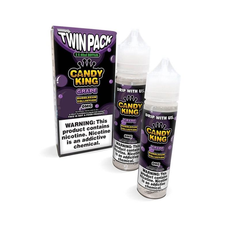 grape by candy king bubblegum 120ml 364728