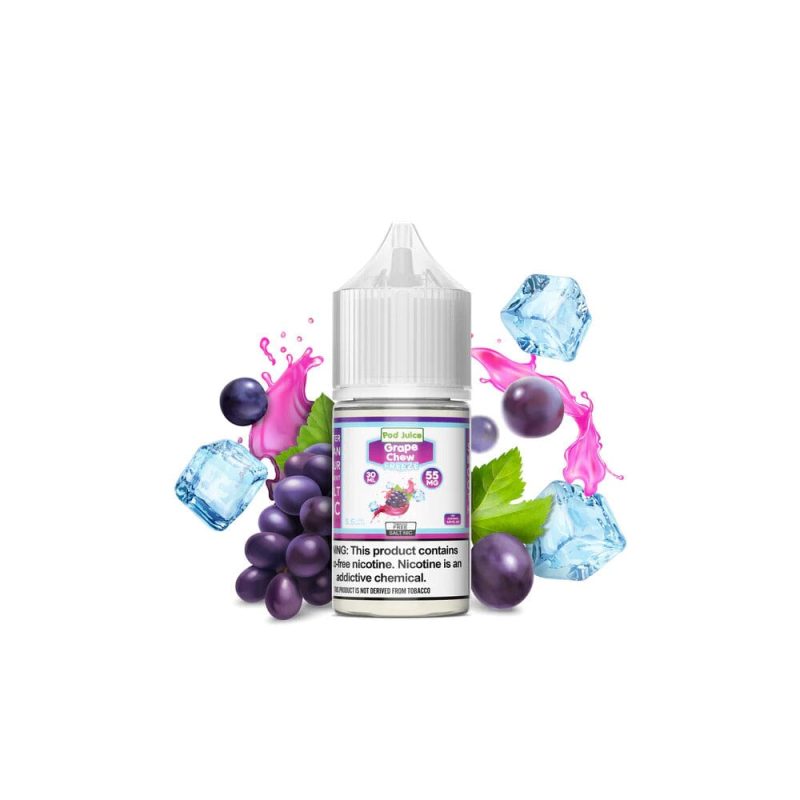 grape chew freeze salt by pod juice e liquid 30ml 977049 1