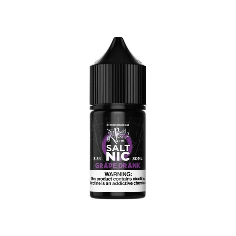 grape drank nicotine salt by ruthless 30ml 789002